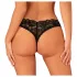 Obsessive - tanga deschisă sexy - dantelă neagră
