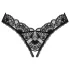 Obsessive - tanga deschisă sexy - dantelă neagră - M/L