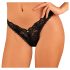 Tanga dantelată Donna Dream - Obsessive (neagră)