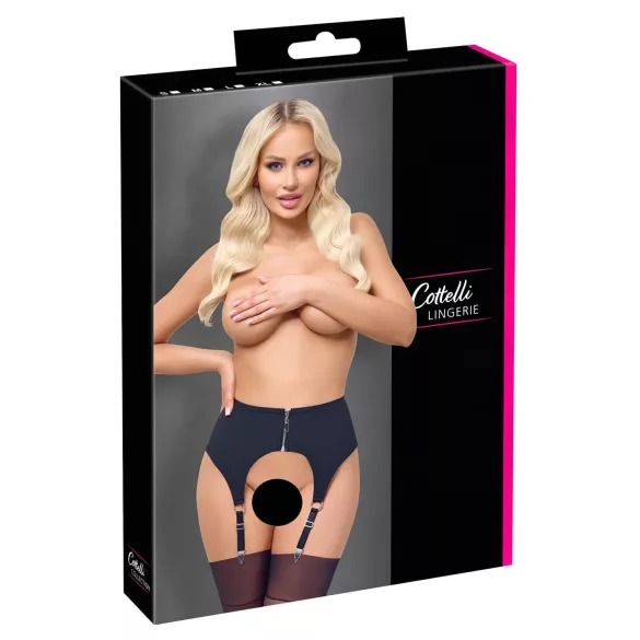 Cottelli - portjartel mat - negru - M