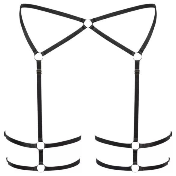 Cottelli - chilot tanga subțire - negru