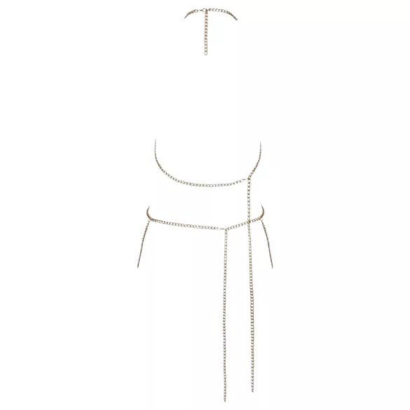 Cottelli - Harness cu lanțuri - auriu