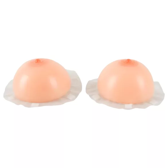 Cottelli - sutiene cu push-up din silicon - bust mărime mare - 2x1000g