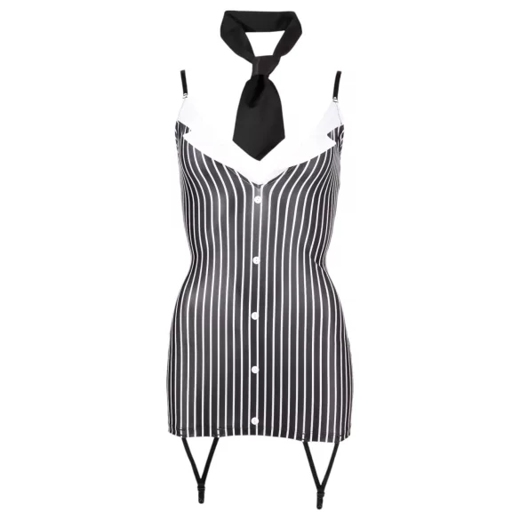 Cottelli - costum de secretară în dungi - XL