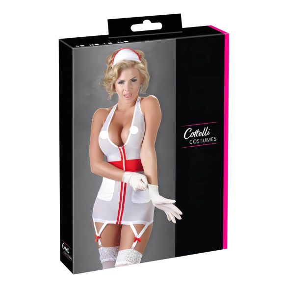 Cottelli - Rochie sexy de asistentă cu portjartier