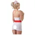 Cottelli - Costum asistentă sexy cu portjartier - L