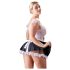 Cottelli - Costum sexy de cameristă dantelată - M