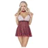 Cottelli - costum sexy școlăriță - roșu alb - XL