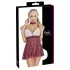 Cottelli - costum sexy școlăriță - roșu alb - XL