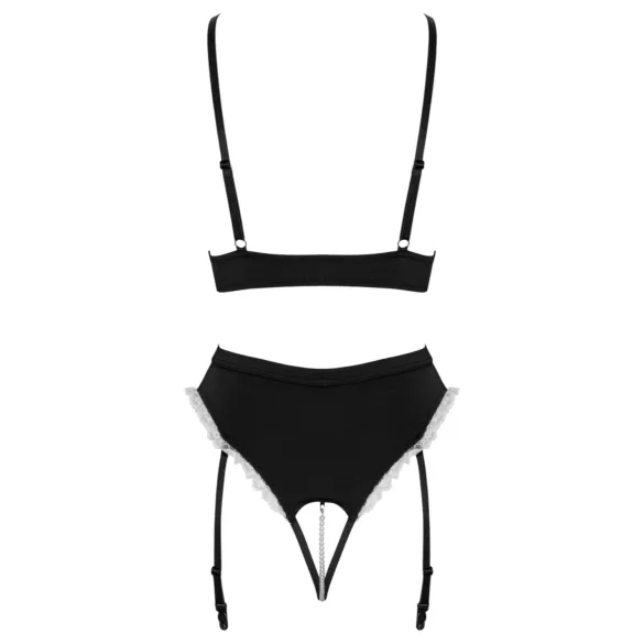 Cottelli - set de cameristă (negru)
