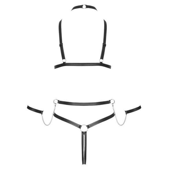 Bad Kitty - body sexy dama - dantelă neagră