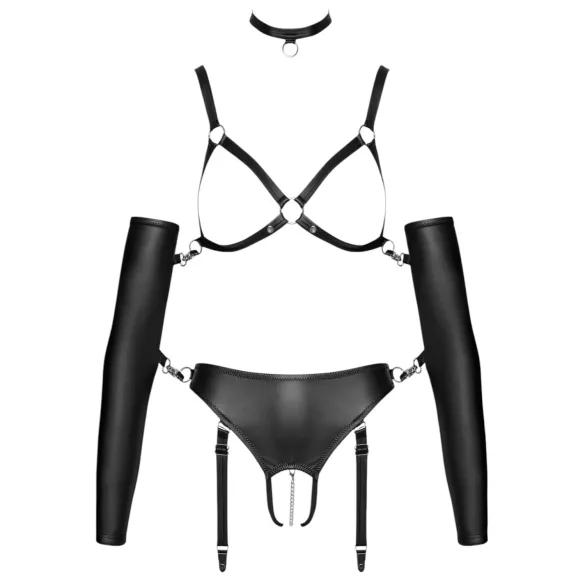 Bad Kitty - set hamuri corporale bondage - negru