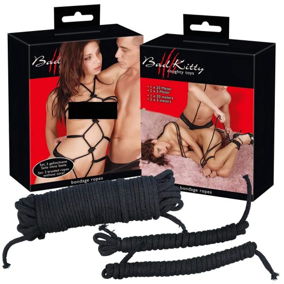 Bad Kitty - Set frânghii bondage - accesorii BDSM
