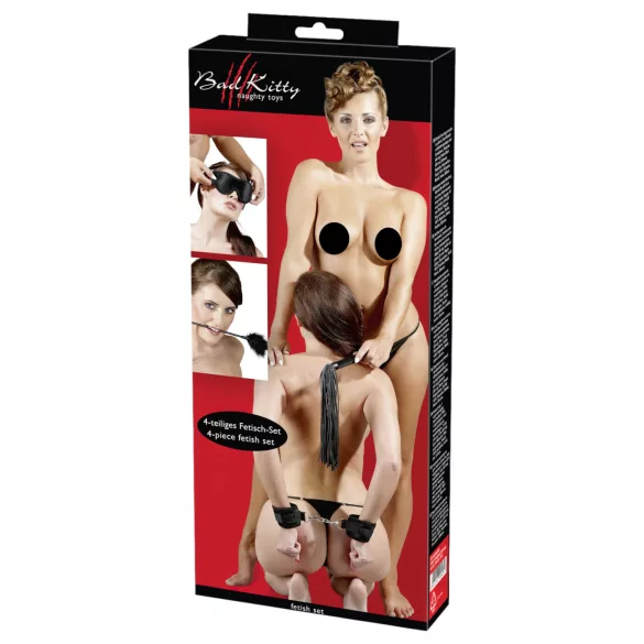 Bad Kitty - Set fetish - negru