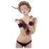 Bad Kitty - set BDSM asiatic - roșu-negru
