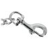 ZADO - dublu carabinier metalic și lanț (15cm)
