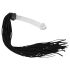 Bad Kitty - bici negru și dildo de sticlă transparentă