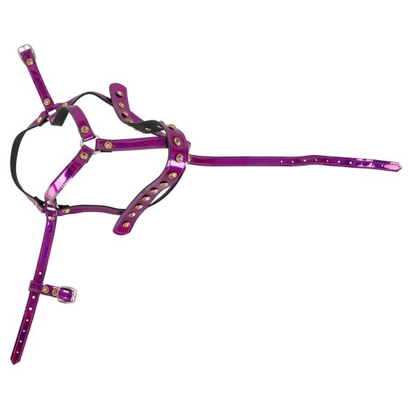 Bad Kitty - ham de cap cu strasuri (roz)