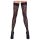 Cottelli Legwear - dresuri negre model leopard - 3