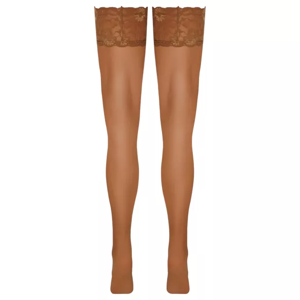 Cottelli - dresuri sexy cu dantelă și flori - culoare naturală