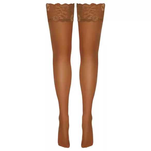 Cottelli - dresuri sexy cu dantelă și flori - culoare naturală - 3/M-L