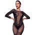 50 de nuanțe de gri - Salopetă dantelată sexy (negru)