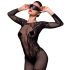 50 de nuanțe de gri - Salopetă dantelată sexy (negru)