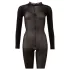 Cottelli - body transparent tip plasă cu zona inghinală deschisă (negru) - S/M
