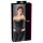 Cottelli - corset de petrecere brodat (negru) - 2XL