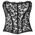 Noir - corset din dantelă (negru)