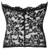 Noir - corset sexy din dantelă - negru