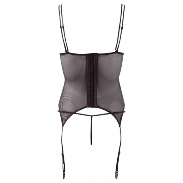 Cottelli - Top negru cu portjartiere ajustabile