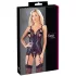 Cottelli - set lenjerie cu top deschis și tanga dantelă neagră - M