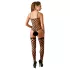 NO:XQSE - set erotic cu plasă - negru (S-L)