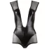 Cottelli - body sexy din plasă transparentă - negru - M