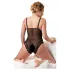 Cottelli Plus Size - body din dantelă - negru - XXL