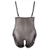 Cottelli Plus Size - body din dantelă - negru - XXL