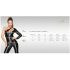 Noir - body lejer cu guler (negru) - L