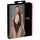 Cottelli Party - body sexy lucios cu guler - negru