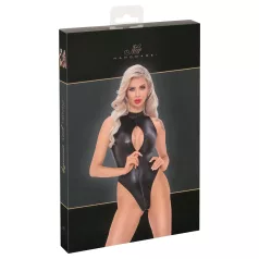 Noir - body cu model piele de șarpe (negru)