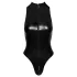 Noir - body cu model piele de șarpe (negru)