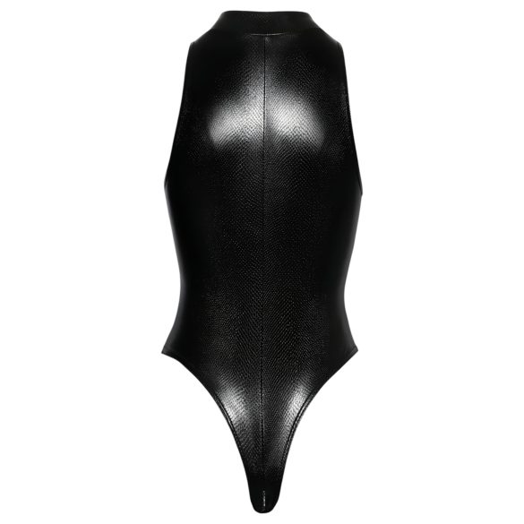 Noir - body cu model piele de șarpe (negru)