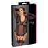 Cottelli Curves - body transparent (negru)