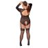 Cottelli Curves - body transparent (negru)