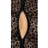 Noir - body cu mâneci lungi, cu imprimeu leopard (negru) - M