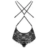 Obsessive - body din dantelă sexy - negru