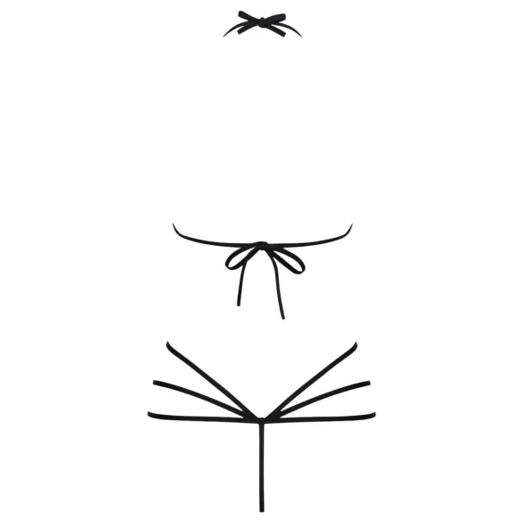 Obsessive - body tip ham pentru decor - negru - S/M