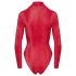 Cottelli - body roșu cu model de piele de șarpe - M