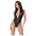 Cottelli - body cu efect strălucitor (negru)