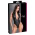 Cottelli - body cu efect strălucitor (negru)